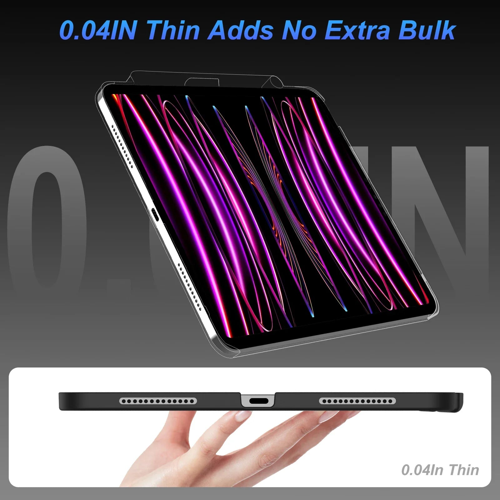 Elegancka Obudowa Magnetyczna na iPad